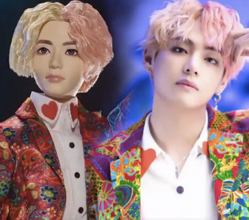 BTS防彈少年團與Mattel聯乘公仔