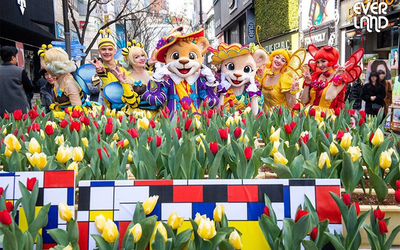 韓國愛寶樂園everland4月鬱金香季限時綻放
