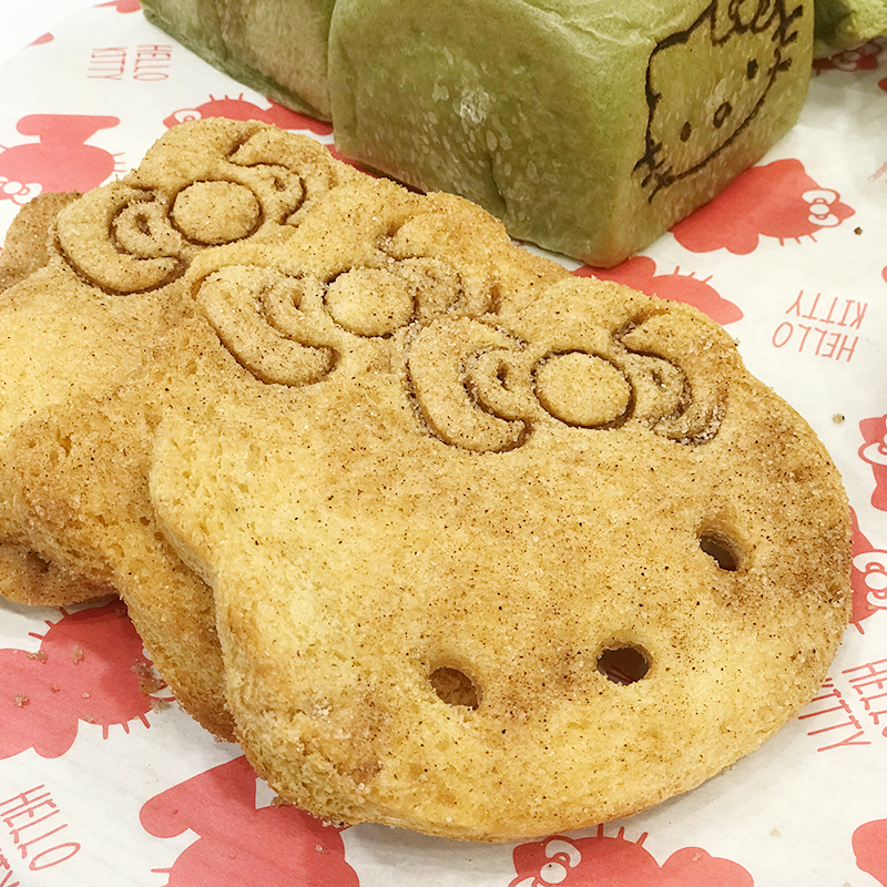 直擊Hello Kitty麵包誕生過程