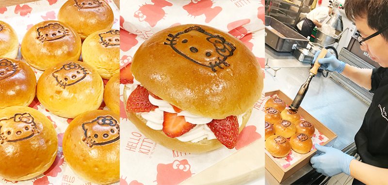 直擊Hello Kitty麵包誕生過程