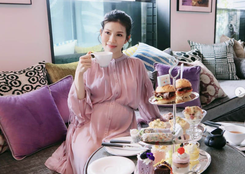 張美妮密密影孕照 留住最美麗回憶