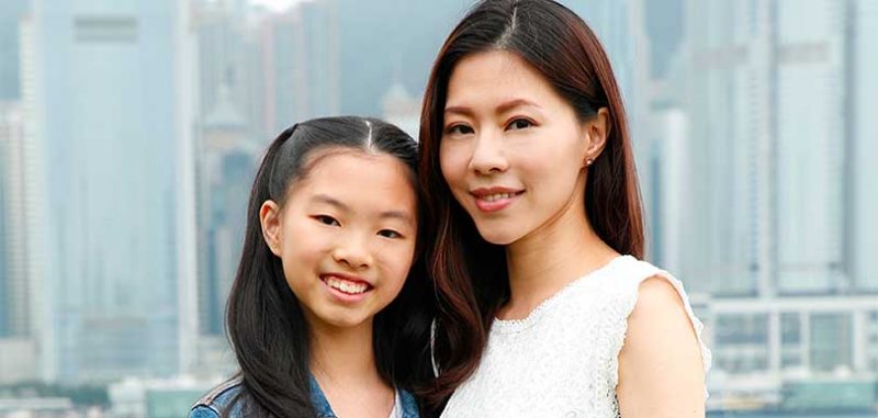傅楚惠女兒幼稚園面試發高燒，小二轉校。傑出家長一路走來不容易