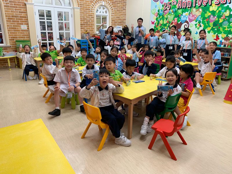 耀星義工隊到幼稚園服務