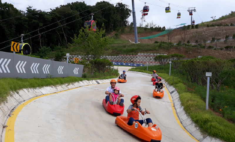 江華島斜坡滑車Luge