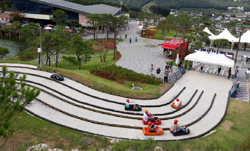 江華島斜坡滑車Luge