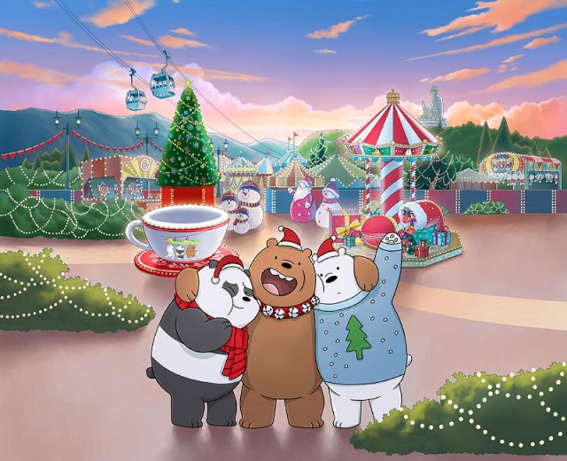 We Bare Bears 昂坪360 xmas2019