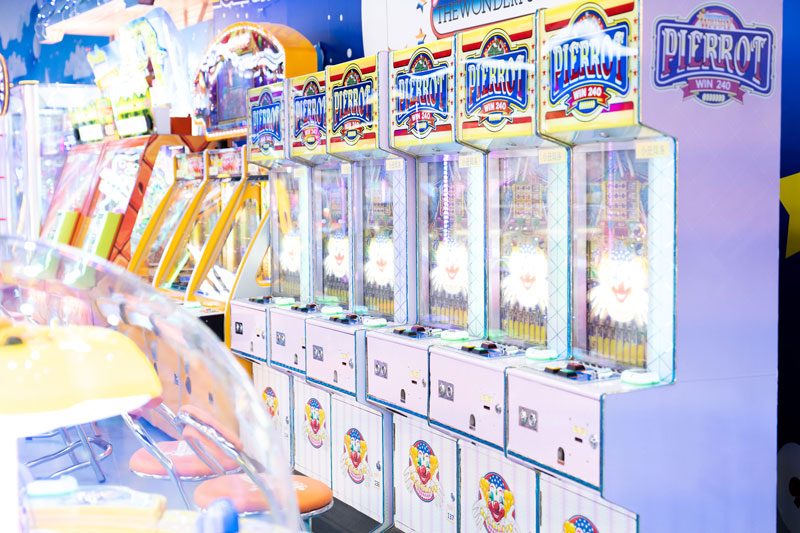 當然亦少不了大人細路都鍾意的「推銀仔」遊戲！