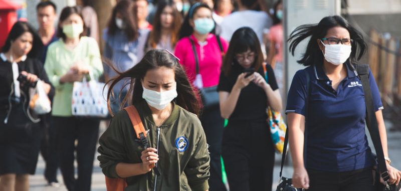 單靠戴口罩不能防病毒！