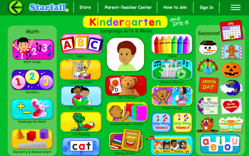 https://www.starfall.com/h/index-kindergarten.php