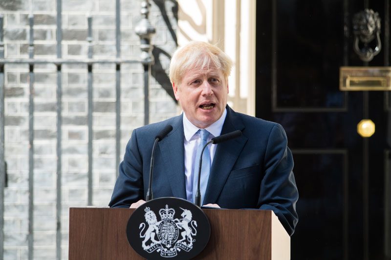 英國首相 Boris Johnson 