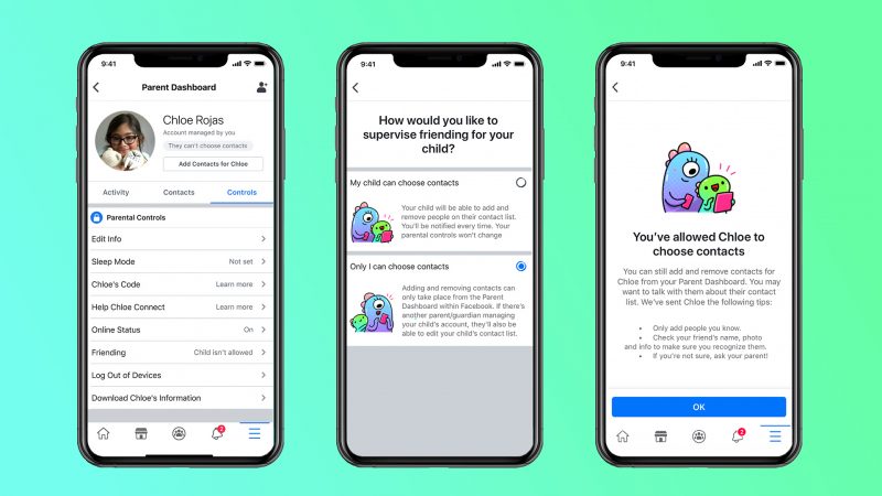 Facebook今日推出兒童版 Messenger 四大功能率先睇