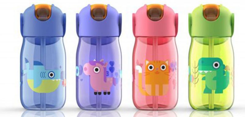 ZOKU  兒童飲管水樽 400ml（HK$159） 