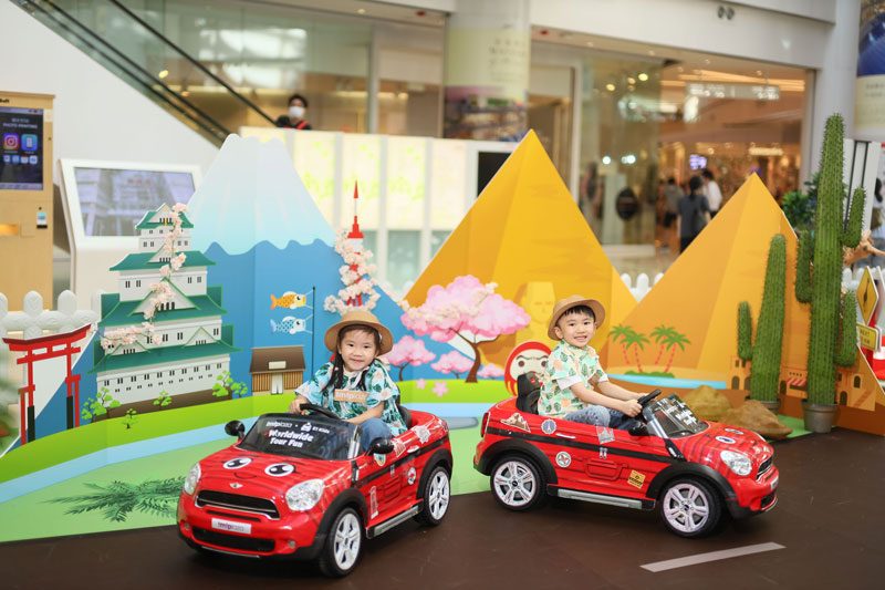奧海城與屯門市廣場 暑假兒童電動車初體驗
