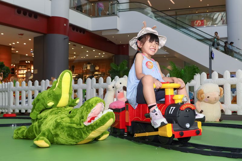 奧海城與屯門市廣場 暑假兒童電動車初體驗