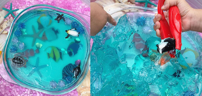 craft and sensory play