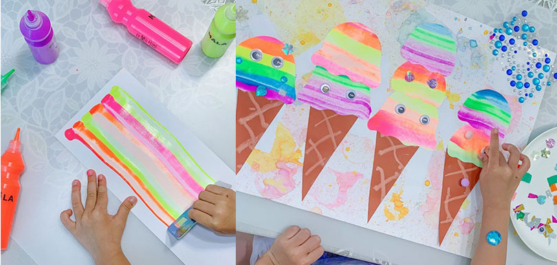 craft and sensory play