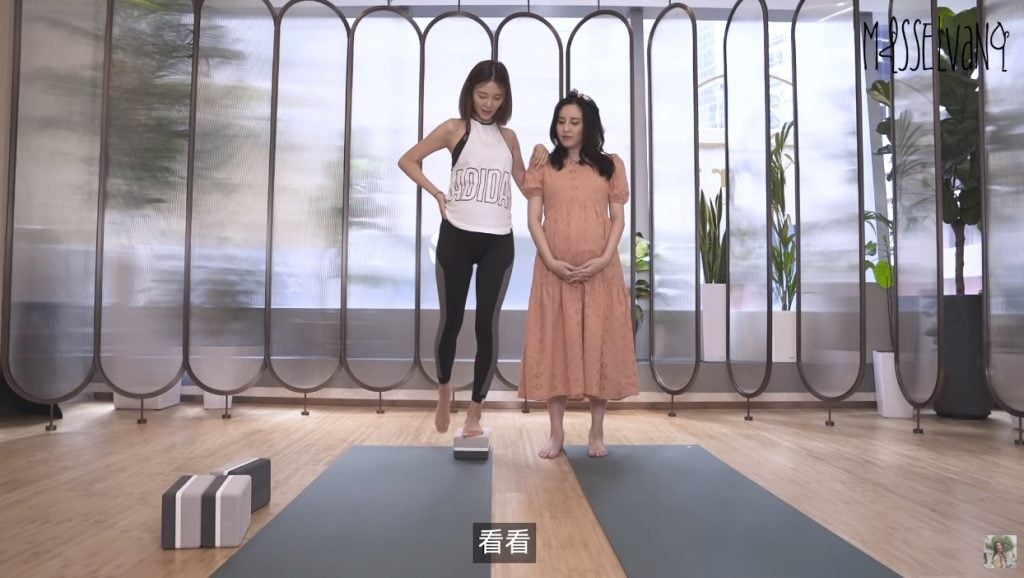 倪晨曦Ｘ雨僑教你孕婦正確坐姿