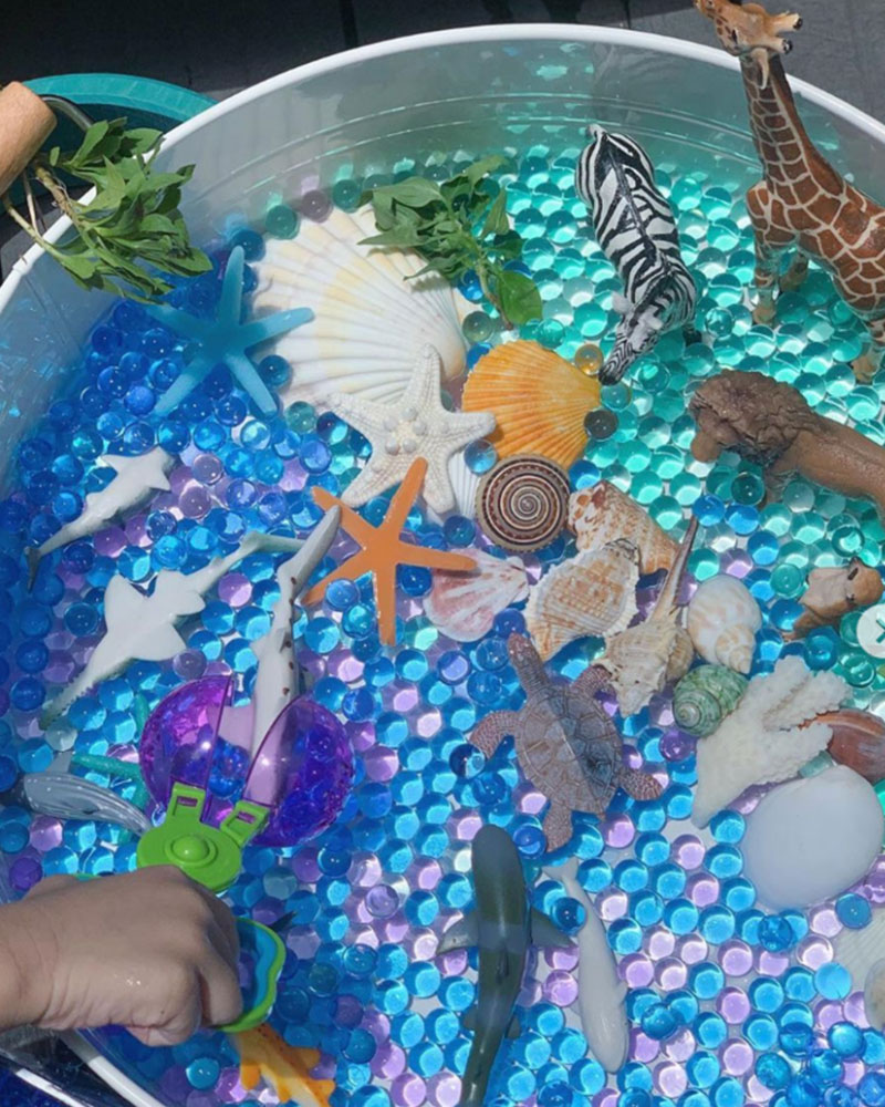craft and sensory play