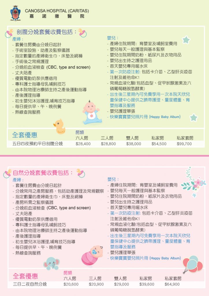 【2021/22】港島區私家醫院生仔收費+設施一覽
