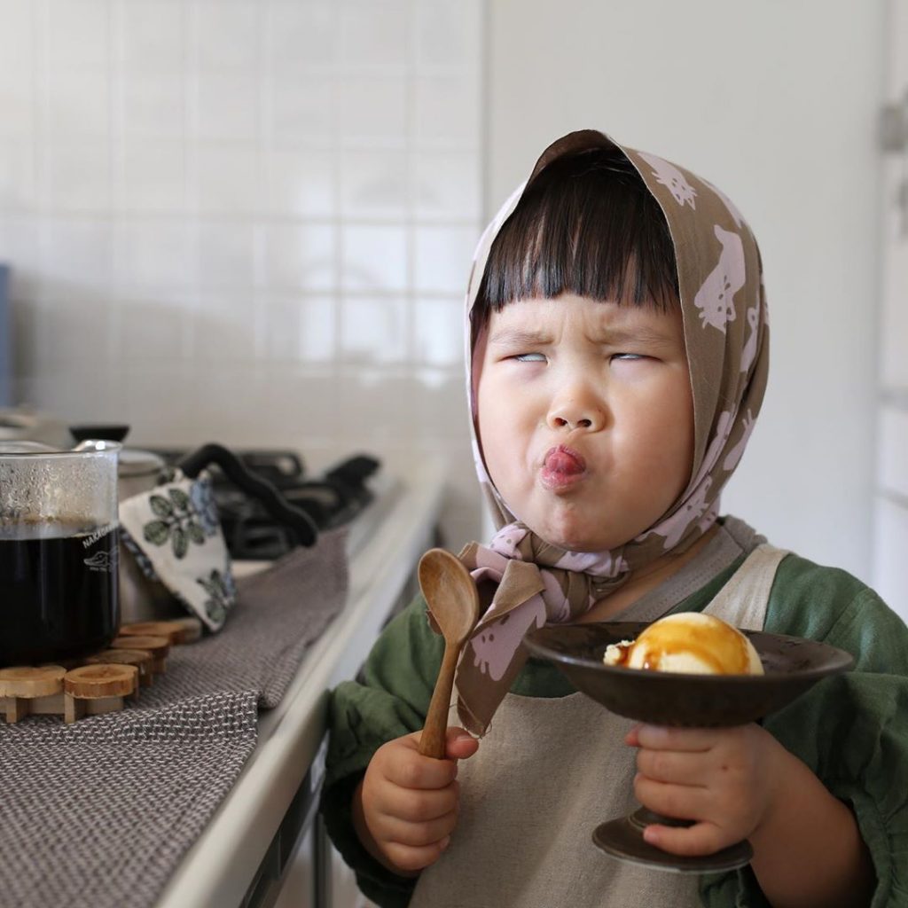 日本4歲得意妹化身咖啡師！趣怪得意動靜網民LIKE爆