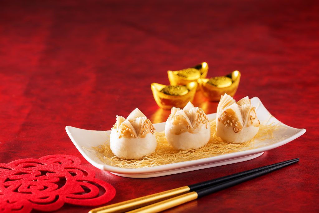 古法蟹殼黃喻意笑口常開（HK$48）