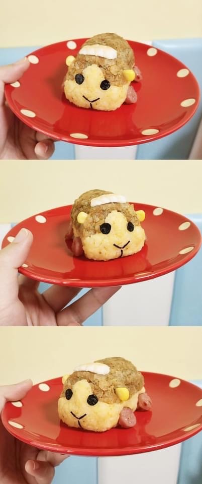 天竺鼠車車飯糰食譜