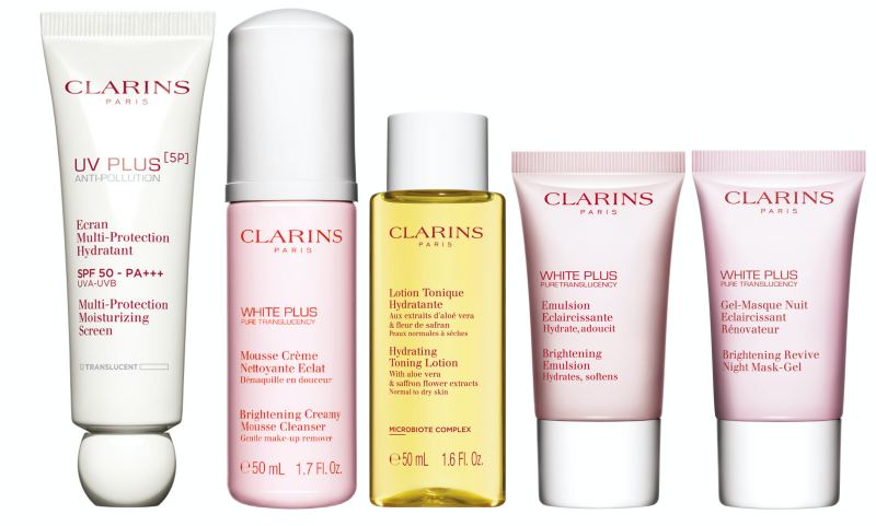 Clarins全新5P抗污染防曬霜套裝 HK$550 (價值1,140)