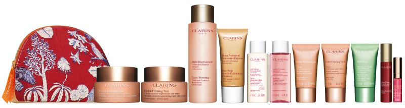 Clarins 全效煥顏緊緻套裝 HK$1,680 (價值HK$3,349)