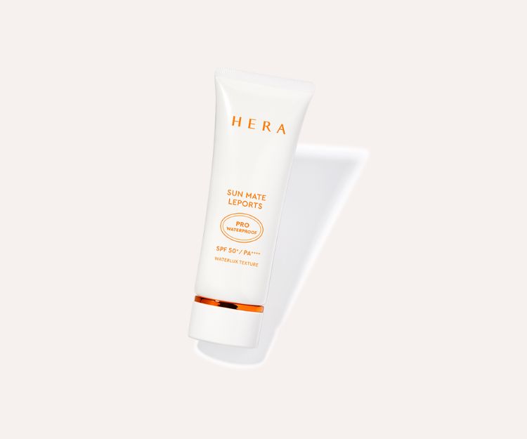孕婦安全防曬 (4) HERA SUN MATE LEPORTS PRO WATERPROOF 陽光伴靚戶外防曬霜 SPF 50+ / PA++++ $270/70ml（新包裝）