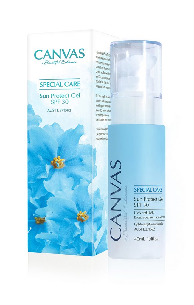 CANVAS_Sun Protect Gel SPF30（HK$345/40ml)
