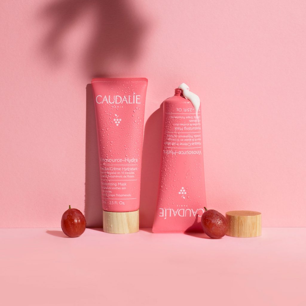 抗氧保濕//Caudalie Vinosource-Hydra Moisturizing Mask 葡萄籽保濕修復面膜（HK$240/ 75ml）//