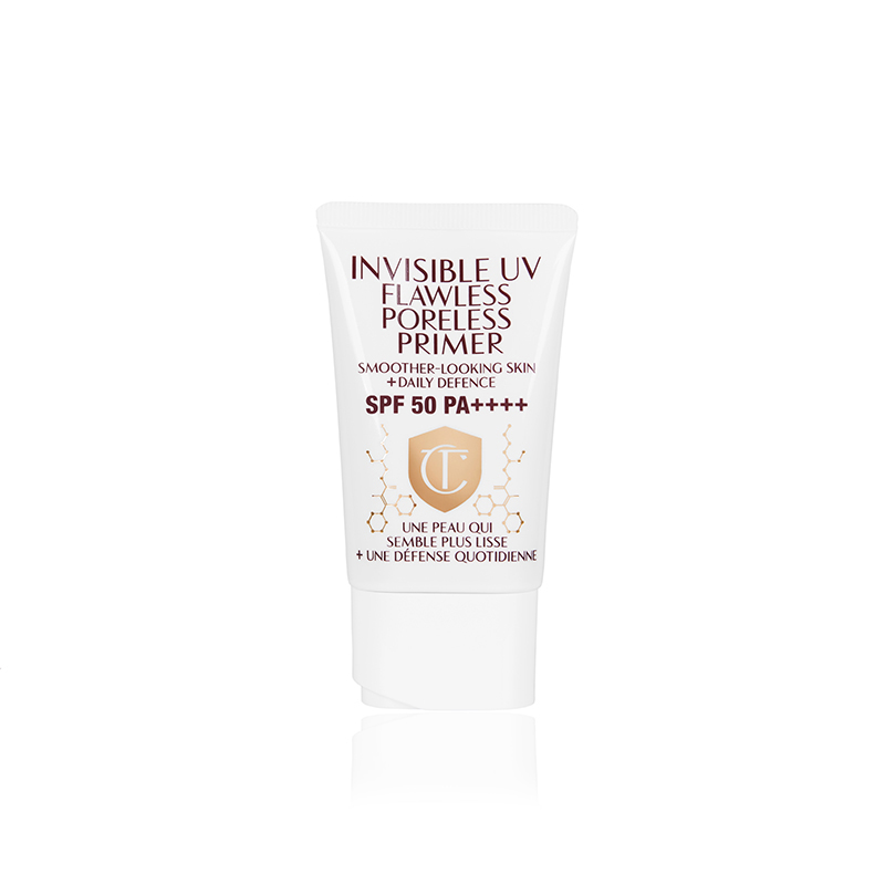 Charlotte Tilbury Invisible UV Flawless Poreless Primer 無瑕透亮 UV 防護底霜 SPF 50 PA++++ (HK$450/30ml)