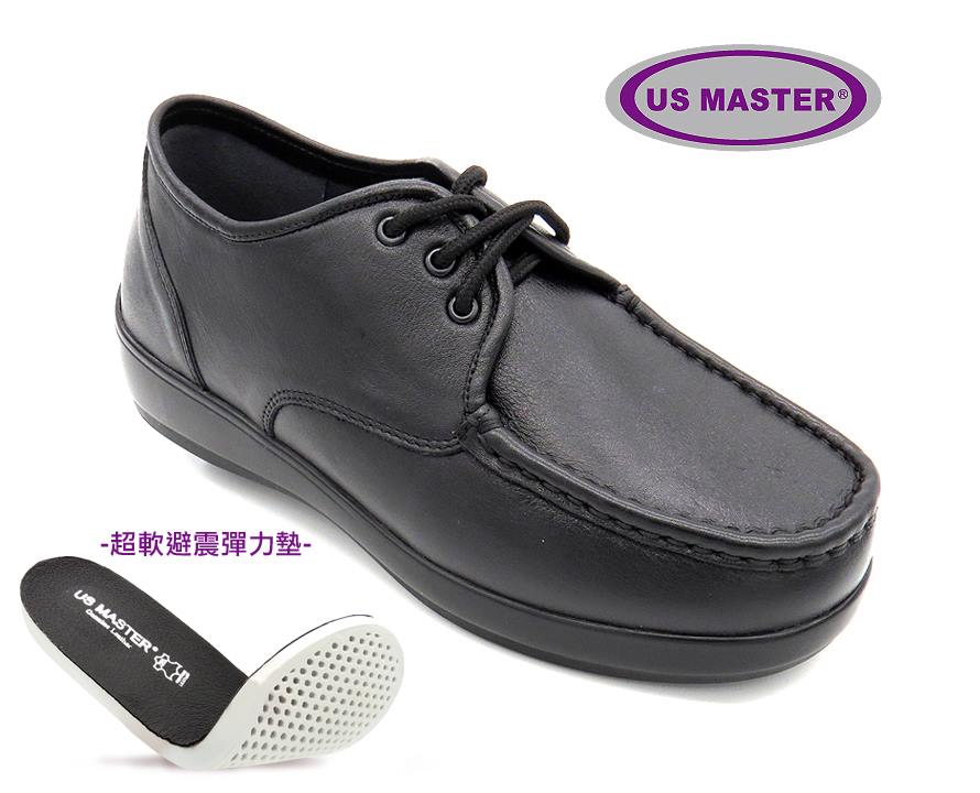 返學鞋：US Master 黑白返學鞋