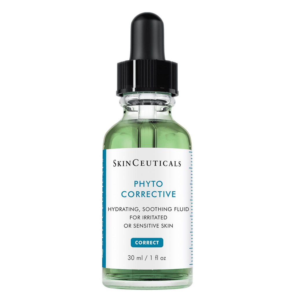  //SkinCeuticals Phyto Corrective Hyaluronic Acid Serum(HK$570/30ml)//蘊含橄欖葉及桑樹精華，臨床測試^證實使用12星期後，淡化紅色痘印50%，印痕數量達45%，均勻膚色並提升亮澤，淡化臉部的色素。
