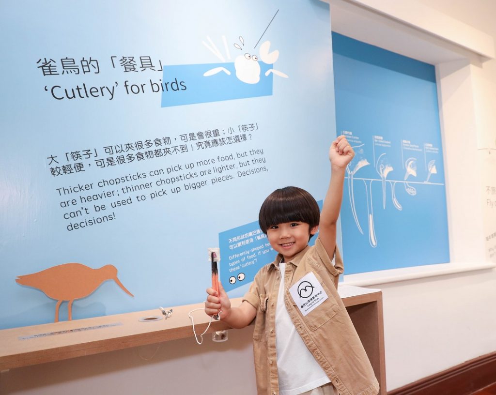 展區三︰雀鳥的「餐具」 (1)