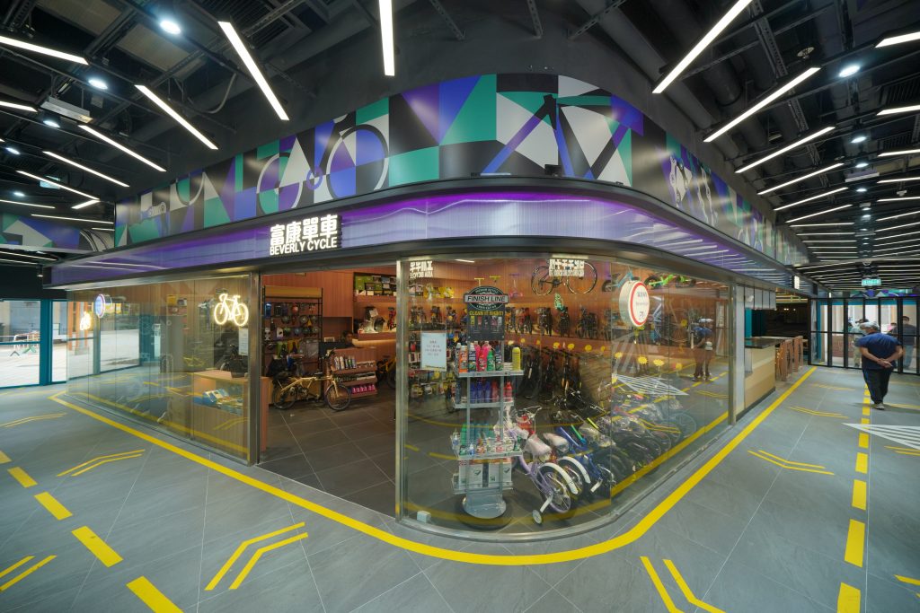 將軍澳景林商場：全港首個一站式社區單車生活圈 獨特五大單車元素