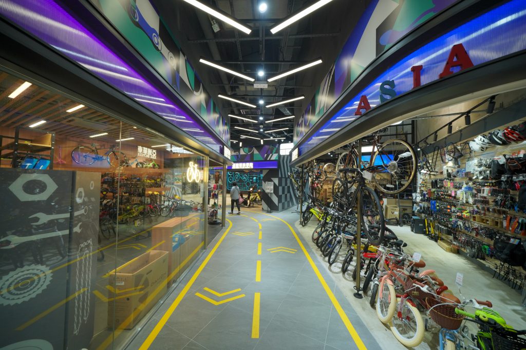 將軍澳景林商場：全港首個一站式社區單車生活圈 獨特五大單車元素