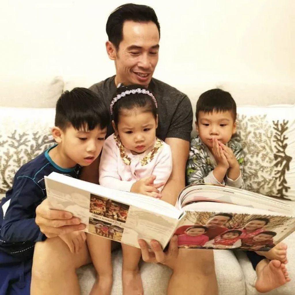 親子共讀 看書