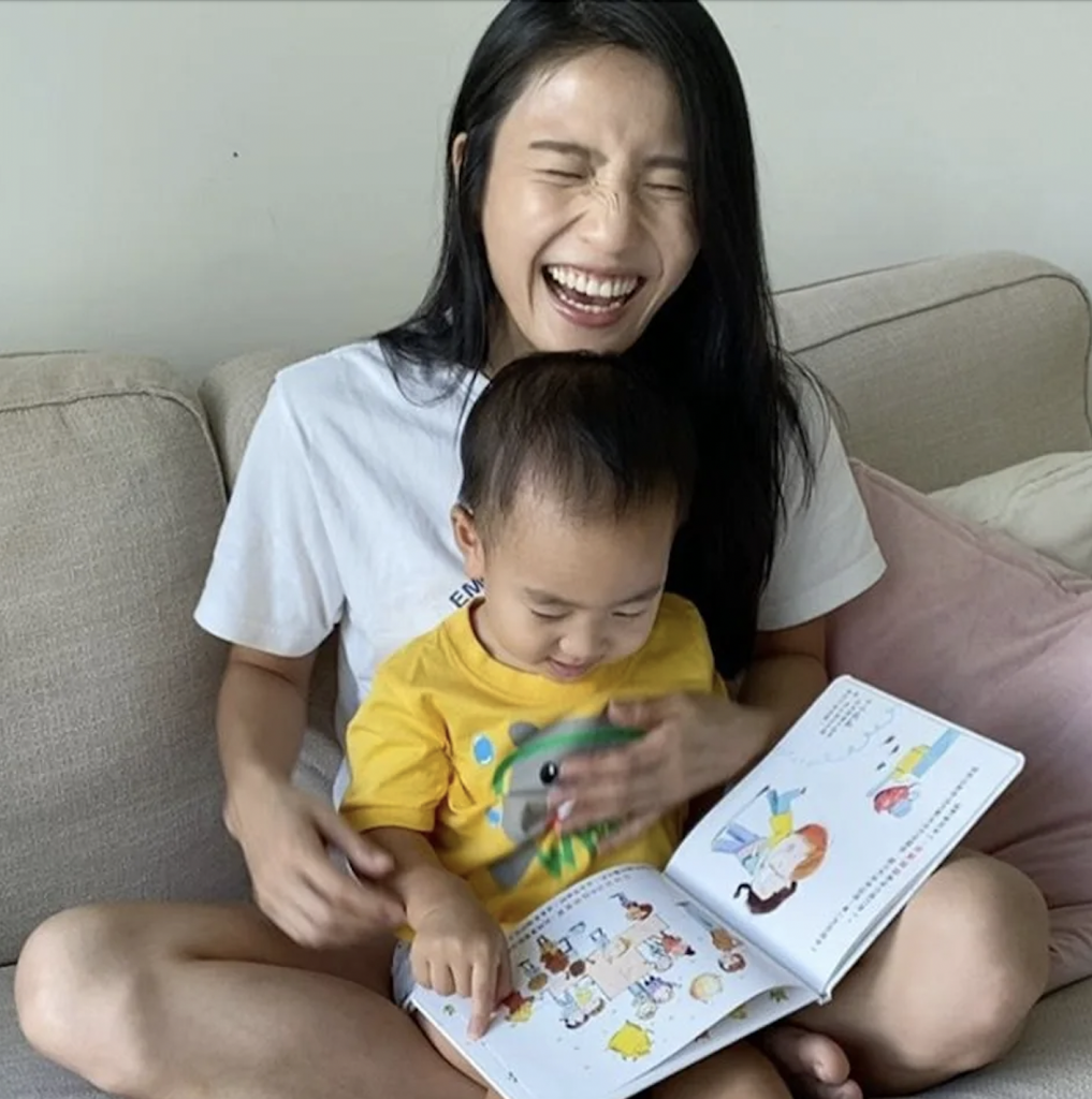 親子共讀 看書