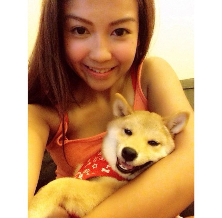 娟姐練美娟為愛犬烏冬慶祝8歲生日