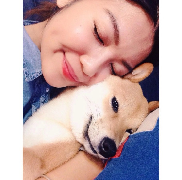 娟姐練美娟為愛犬烏冬慶祝8歲生日