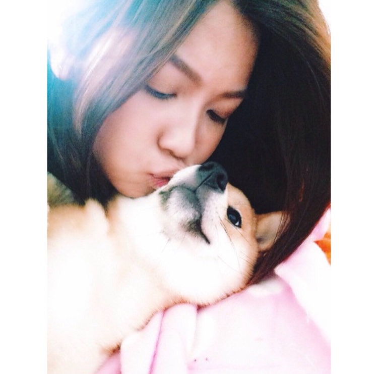 娟姐練美娟為愛犬烏冬慶祝8歲生日