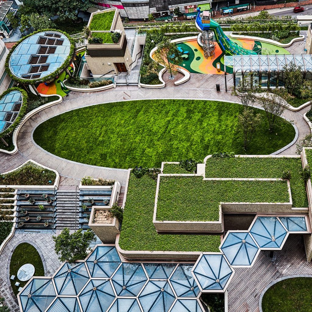 K11 Musea 天台花園 Bohemian Garden 孔雀主題遊樂場