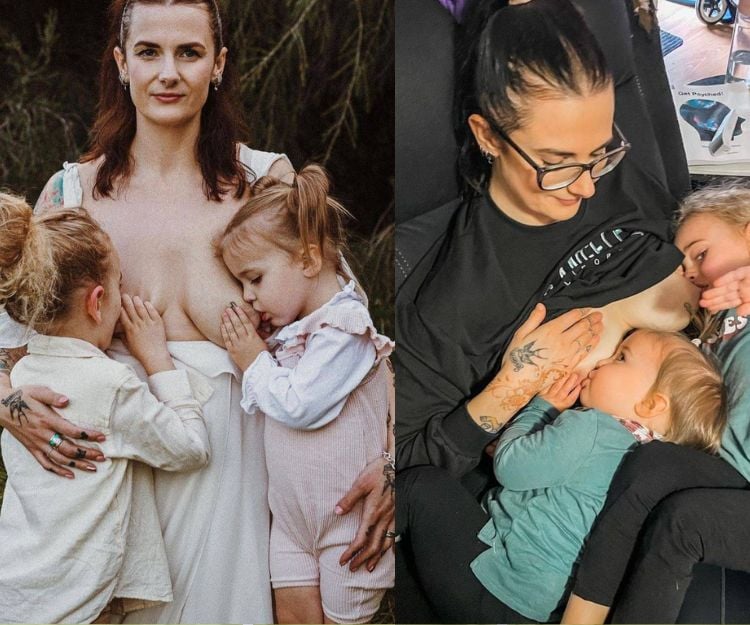 網絡熱話｜28歲澳洲網紅媽媽Lauren McLeod狂曬為5歲仔餵母乳相捱轟  網民批評：「要餵到佢幾時？」高EQ回應一句K.O.網民