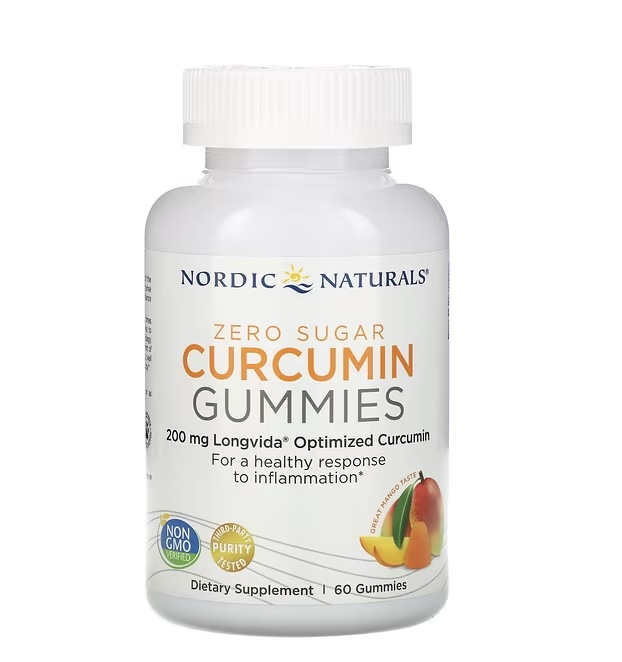 Nordic Naturals, 薑黃素軟糖 (HK$207.33 / 60粒）