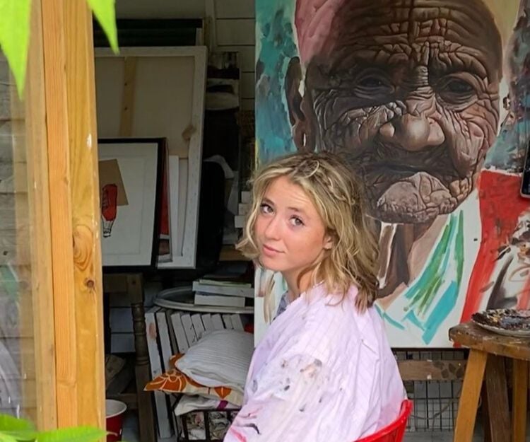 15歲天才少女畫家｜Lockdown意外揭繪畫天賦 畫作倫敦皇家藝術學院展出作價逾20萬
