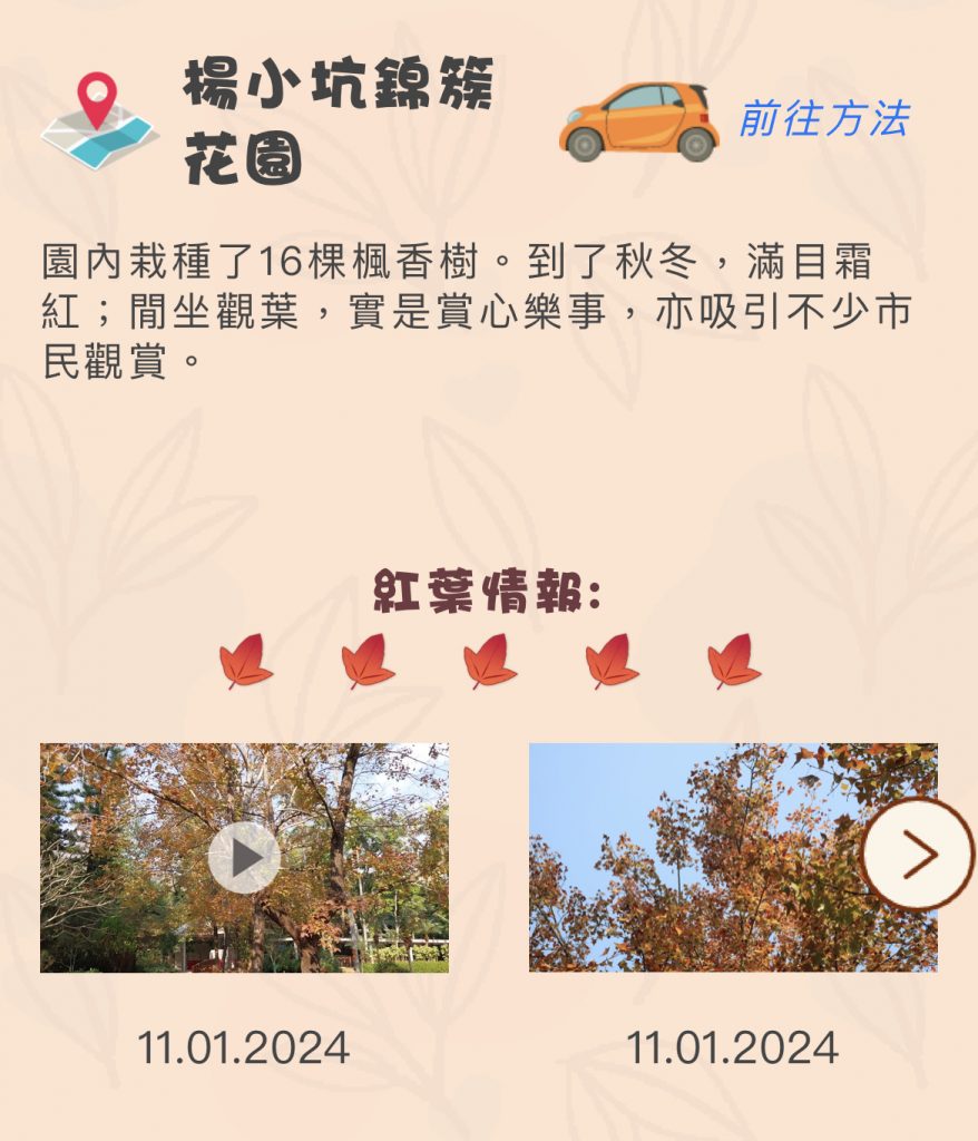 紅葉情報 2024