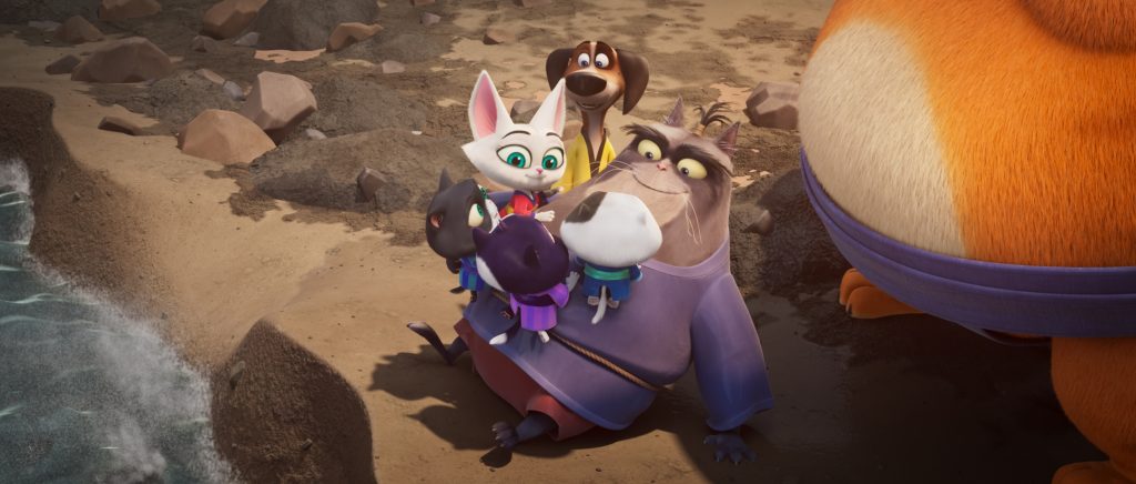 《非常貓狗反轉武林》(Paws of Fury) 劇照