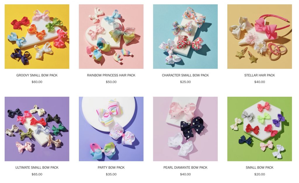 PIXIES PIX 各款髮飾套裝 （約HK$106 - HK$344）