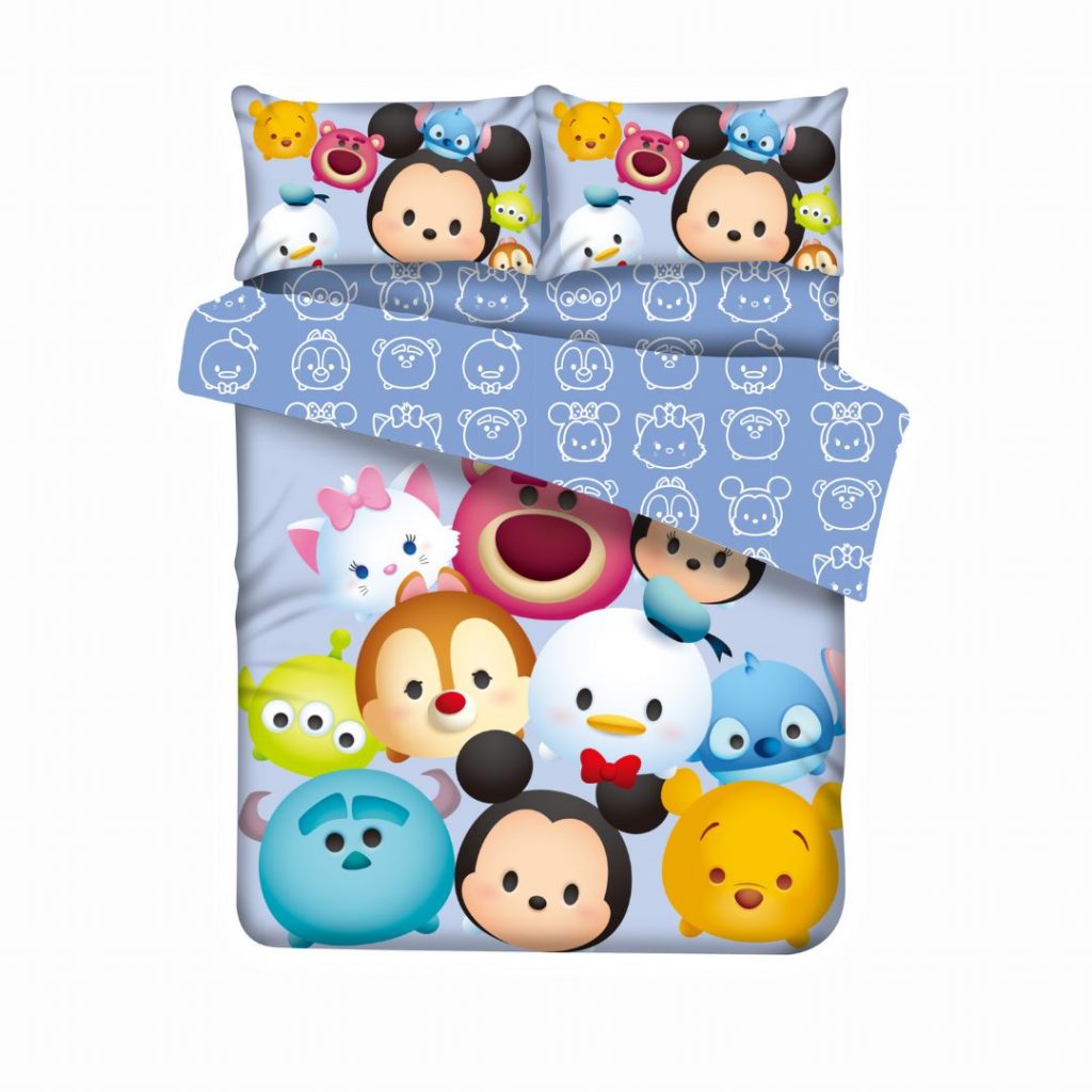 Cottex 卡通柔軟布枕袋、床笠、被袋套裝（HK$1,099-HK$1,569 / 3呎 - 5呎）